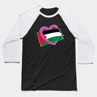 Palestine love Baseball T-Shirt